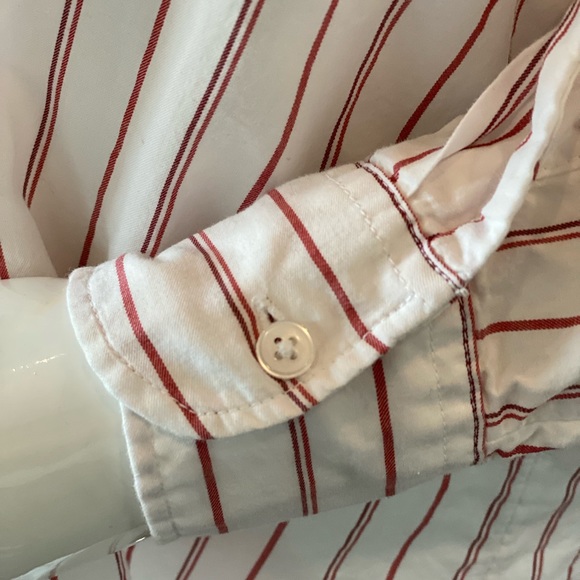 H&M Pin striped long sleeved dress blouse - Picture 3 of 6